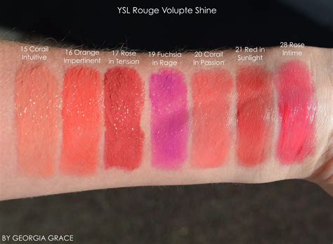 ysl volupte tint in oil swatches pink it to me|volupte lip oil review.